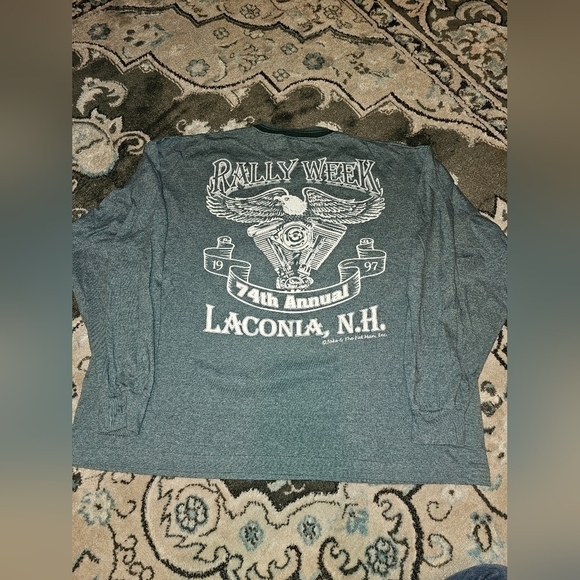 1997 Laconia Bike Week Long Sleeve T-Shirt SZ XXL #M - Picture 1 of 5